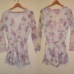 Lioness Floral Romper